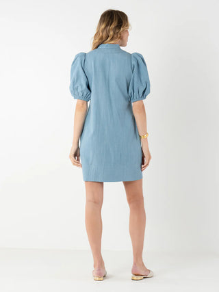 Hampton Mini Dress in Denim