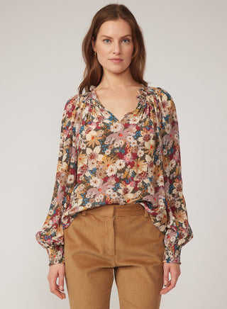 Calista Top in Flower Power