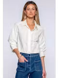 Carter Top in Solid White