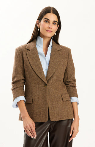 Taylor Herringbone J in Brown