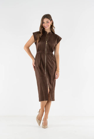 May Dress in Fudge