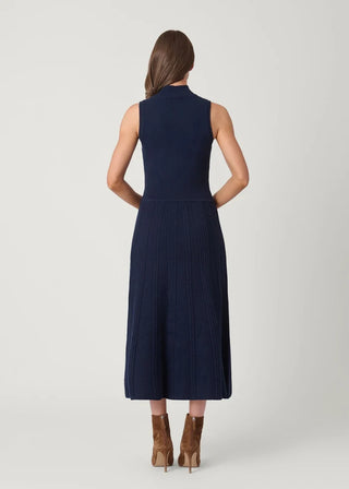 Carmen Dress in Navy