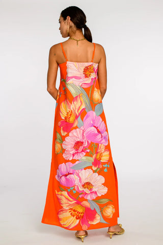 Betsy Dress in Sunset Blooms