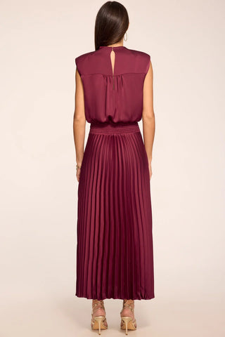 Farah Dress in Cranberry