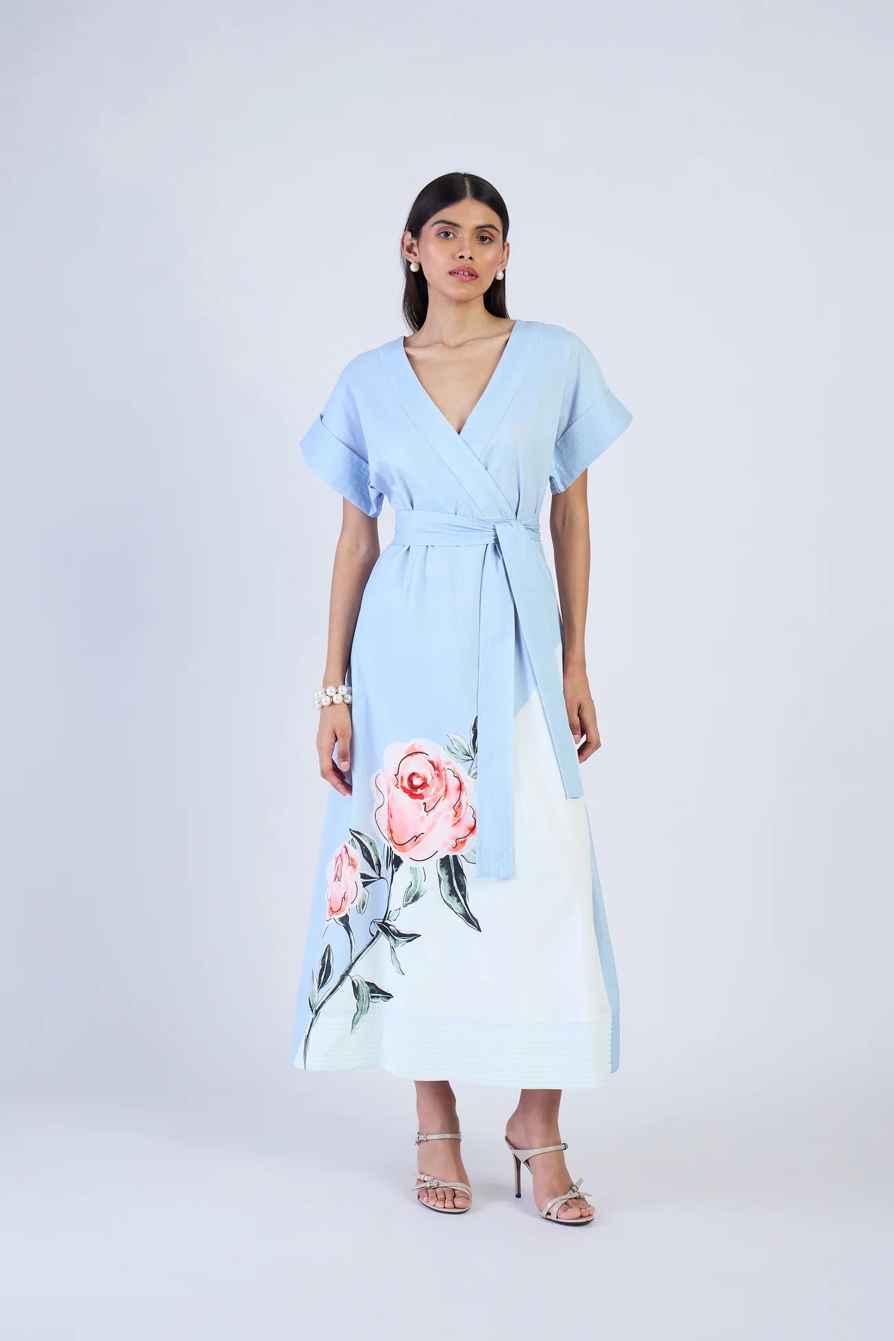 Sailor Dress in Villa Celeste Mist M Sailor Dress in Villa Celeste Mist M