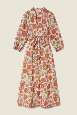 Lia Dress Poppy Costa in Poppy Costa