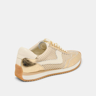 B.ntcd Sneakers in Gold Woven