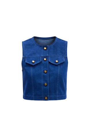 Andie Vest in Navy