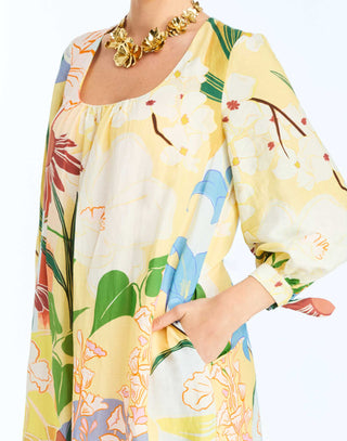 Marrakech Gown in Primrose Florals