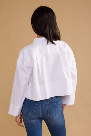 Damien Top in White