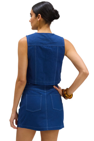 Andie Vest in Navy