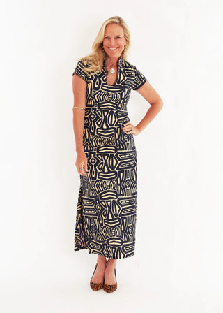 Tarpon Dress in Menemsha Navy