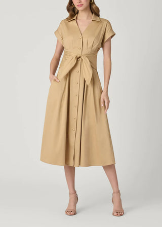 Josephine Dress in Khaki