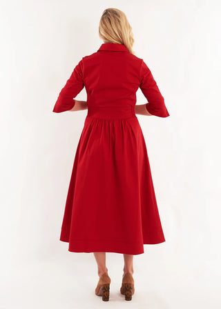 Monaco Dress in Mulberry