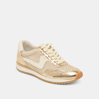 B.ntcd Sneakers in Gold Woven