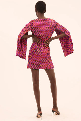 Lorelei Dress in Geo Sixty