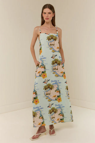 Heidi Dress in Palm Paradise