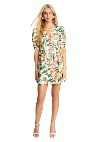 Lucinda Dress in Buttercream Floral