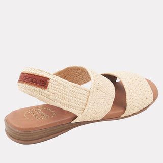 Nigella Sandal in Natural Woven