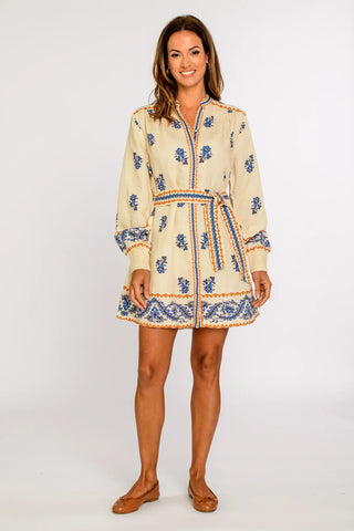 Tara Dress in Handkerchief Ivory