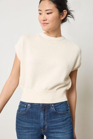 Wedge Sweater in Ivory