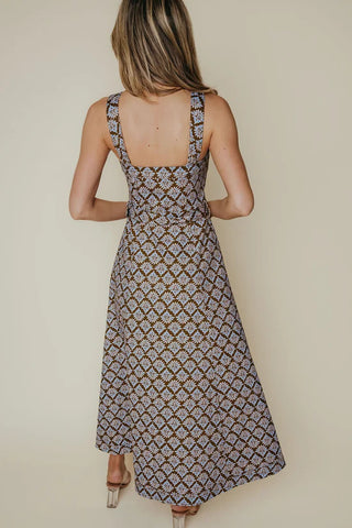 Autumn Dress in Lavender Field