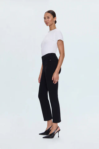 Lennon Crop in Noir