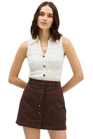 Bodhi Tank in Ivory
