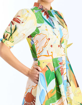 Brooklyn Mini Dress in Primrose Florals