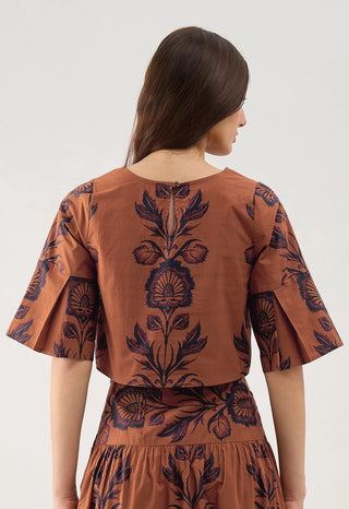London Top in Elizabeth Cocoa