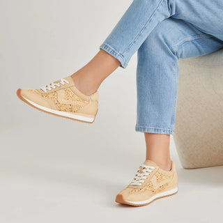 B.ntcd Sneakers in Lt Natural Macrame