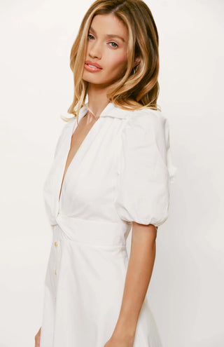 Laurel Dress in White