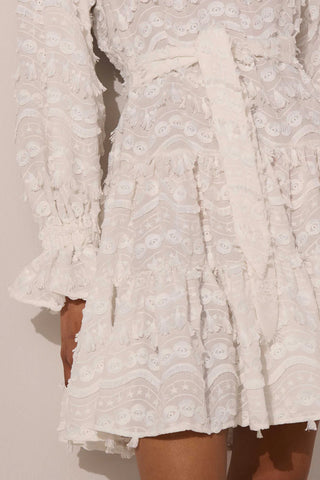 Rea Dress in Molly White
