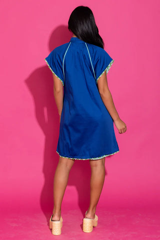 Margot Dress in Marine