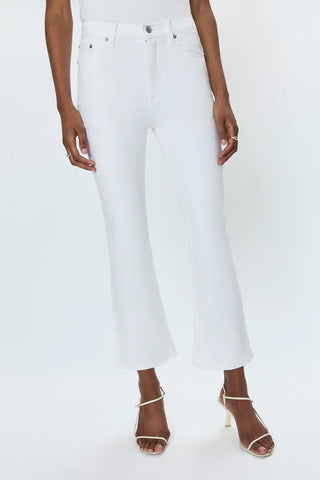 Lennon Crop in Vivid White