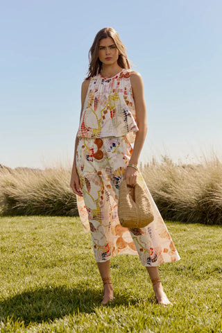 Letta Top in Travertine