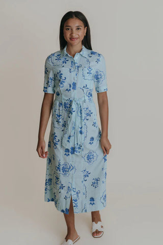 Ellie Dress in Saltscape