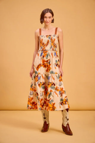Milly Dress in Strata Terra