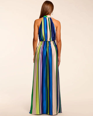 Kamil Dress in Ultramarine Stripe