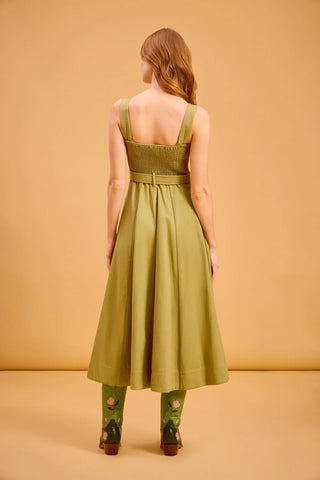 Foster Dress in Olive