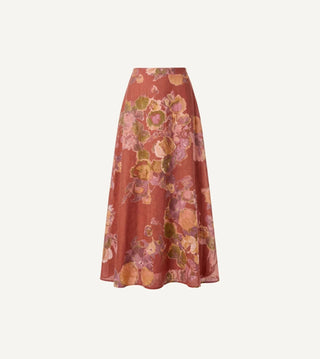 Ellis Maxi Skirt in Sylvaine Print