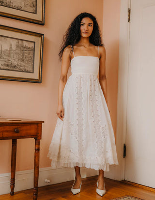 Marlow Maxi Dress in Ivory
