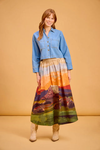 Kit Skirt in Field Study