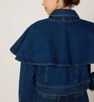 Clarke Jacket in Dark Denim