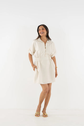 Pullover Dress in Sandshell