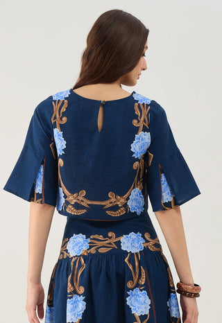 London Top in Harvest Navy