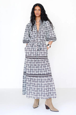 Liza Dress in Caviar