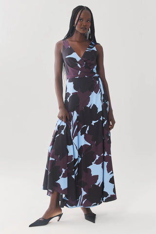 Mikki Dress in Blue Multi