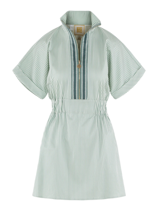 Pullover Dress in Feldspar Stripe