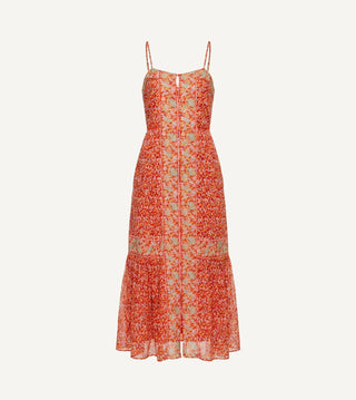 Miralani Midi Dress in Solara Print